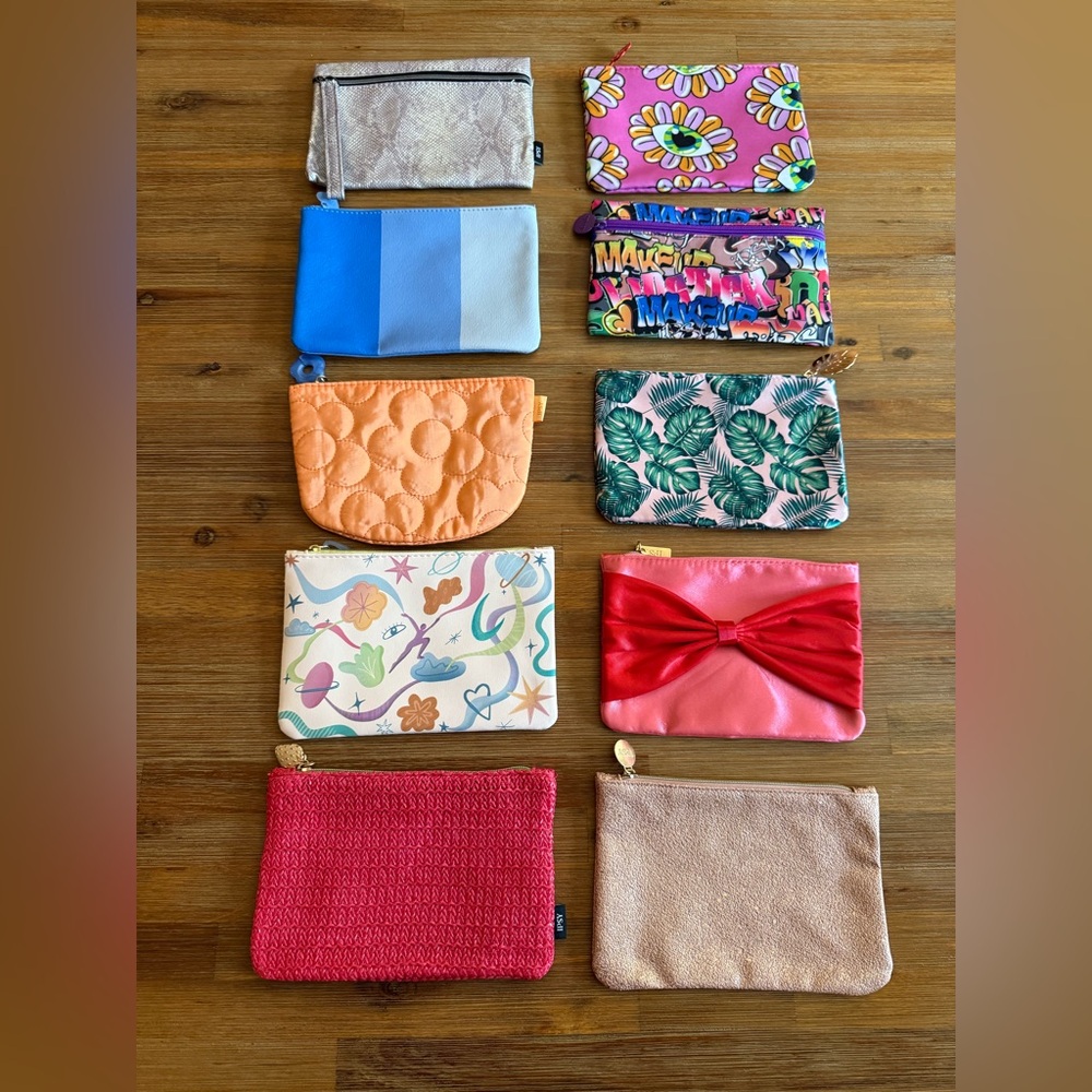 Ipsy Mini Bags Collection - Vibrant Colors